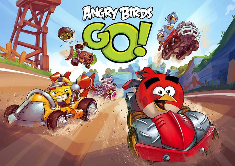 angry birds go rovio