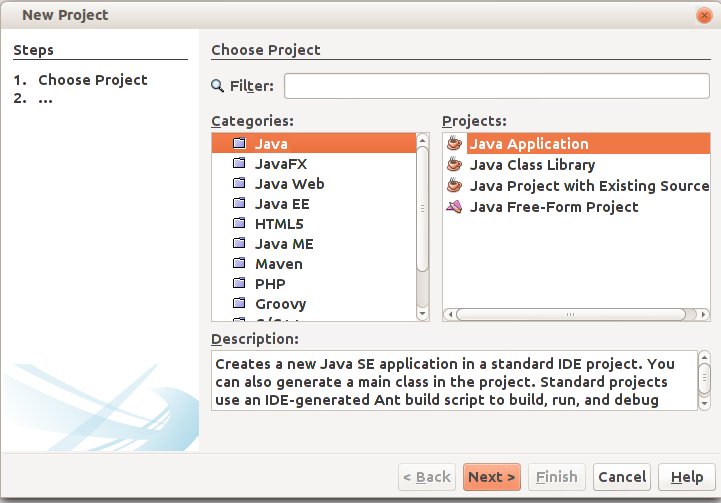 crear proyecto Java