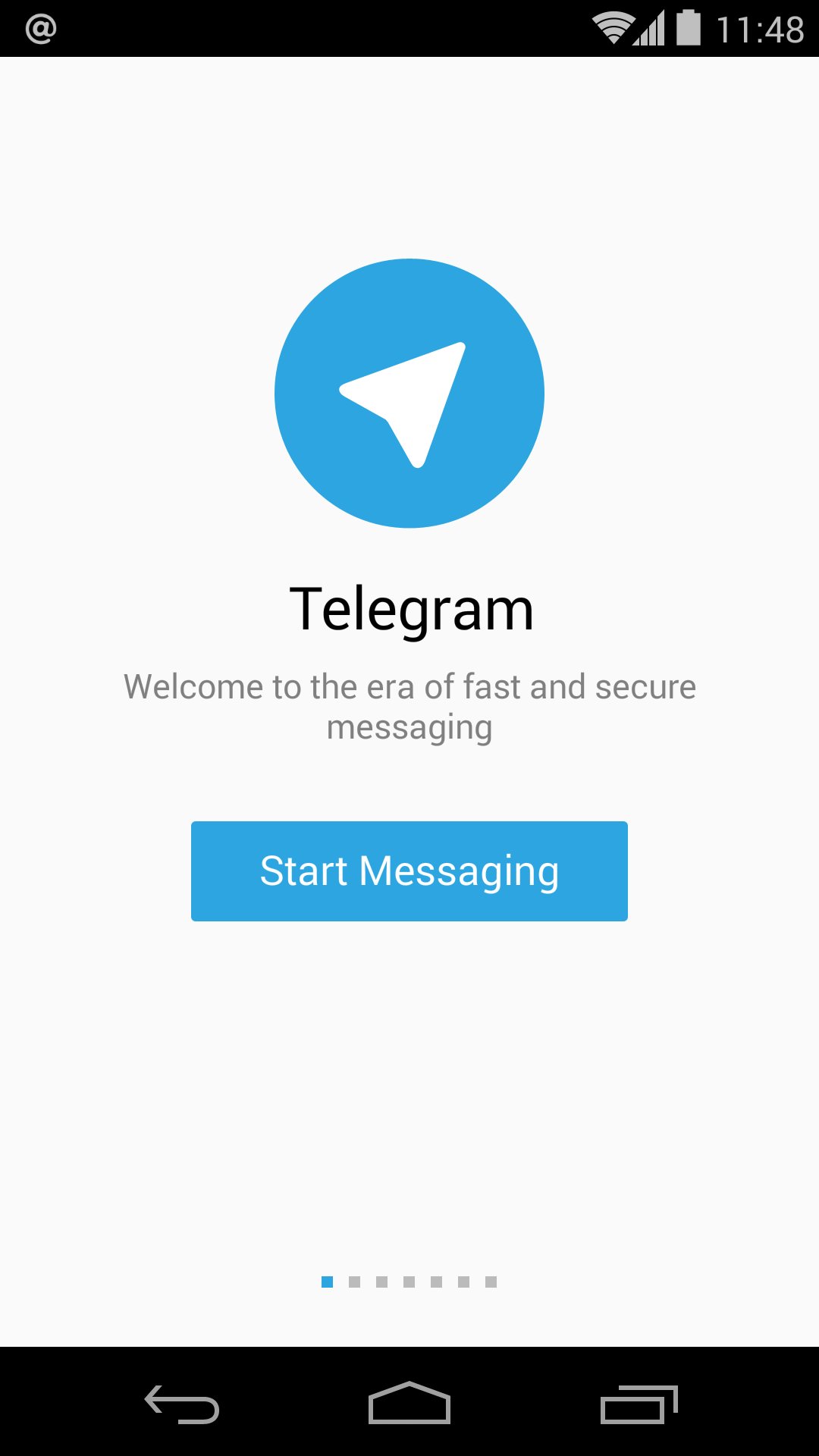inicio telegram