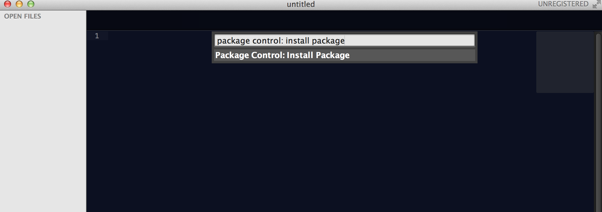 package control install package instalar