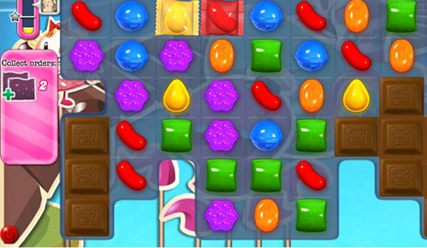 candy crush chocolate