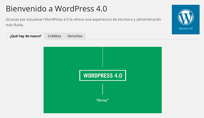 wordpress 4.0