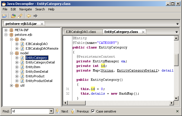 JD-GUI Decompilador de Java