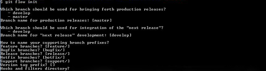 Git Flow Init
