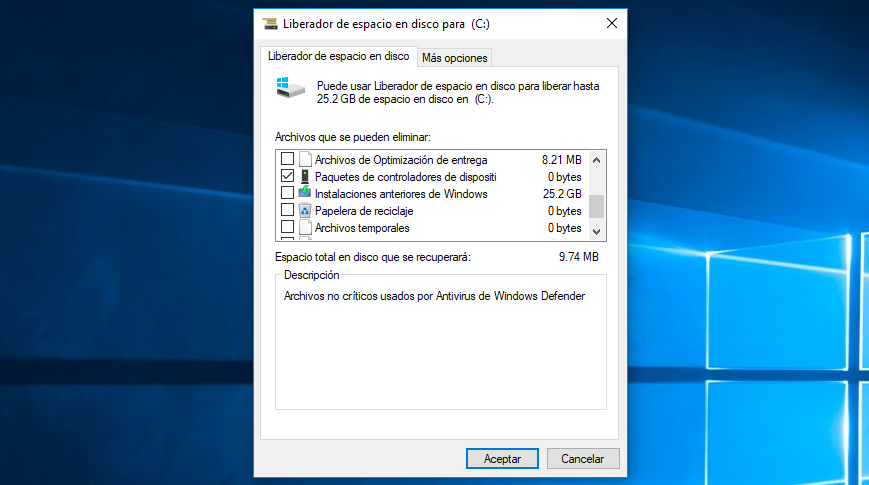 Cómo borrar la carpeta Windows.old correctamente