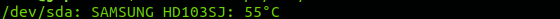 Cómo ver la temperatura del disco duro desde la consola en Debian