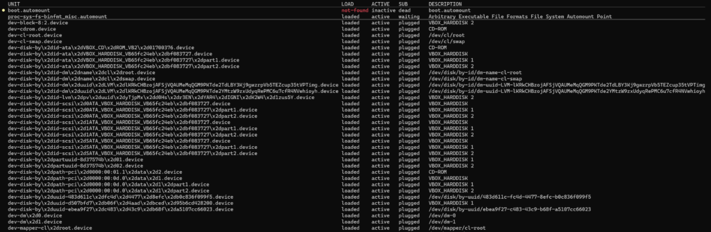 Ver todos los servicios de Systemd con systemctl