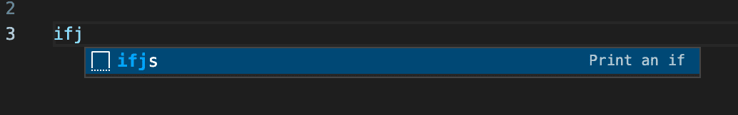 Crear code snippet en visual code